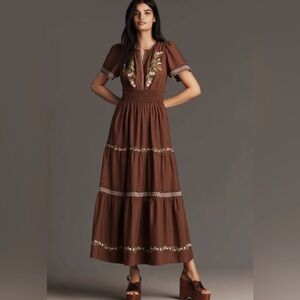 NEW Somerset Embroidered Maxi Dress
